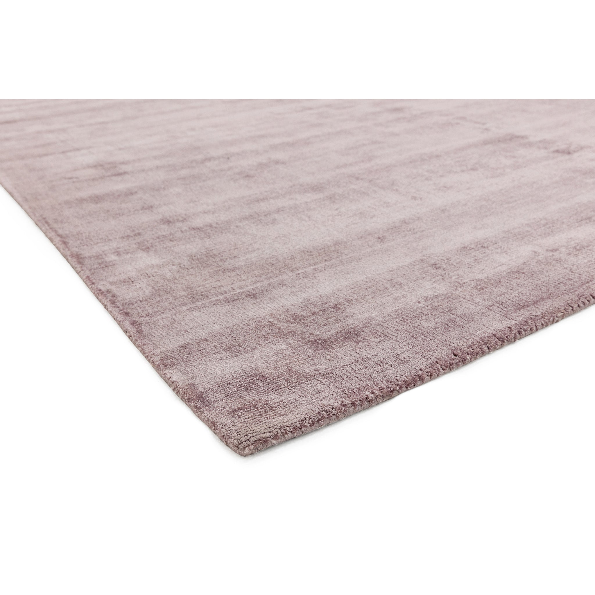 Hand Woven Viscose Rug in Heather